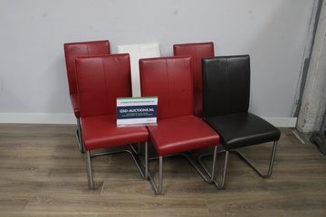 Afbeelding van Set van 6 eetkamerstoelen
