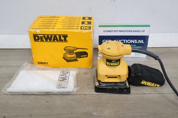 Afbeelding van DeWalt schuurmachine DW411 met accessoires