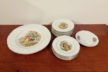 Afbeelding van Bavaria porselein Gebakken servies