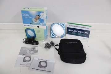 Afbeelding van Litebook Elite lichttherapie apparaat met accessoires