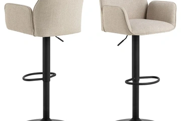 Afbeelding van Hioshop Glenda barstoel beige