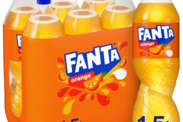 Afbeelding van 1 tray Fanta Flessen