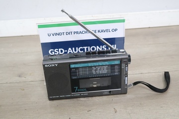 Afbeelding van Sony draagbare cassette-recorder met radio