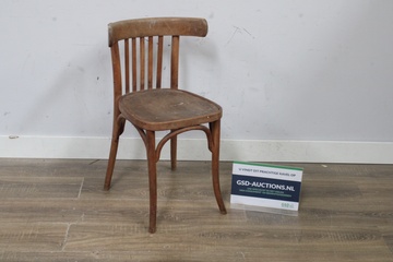 Afbeelding van Houten vintage stoel