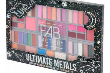 Afbeelding van 2x Make-up Palette, 66 kleuren, oogschaduw, lippenstift, blush