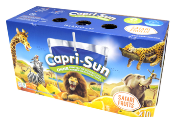 Afbeelding van 4 tray Capri sun Safari