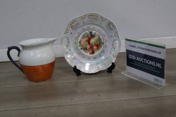 Afbeelding van Schaal met fruitdecoratie''