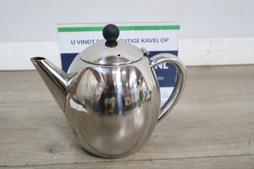 Afbeelding van RVS theepot met deksel'