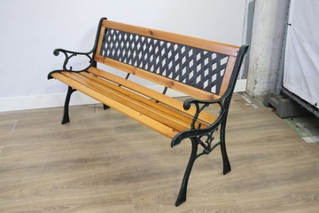 Afbeelding van Tuinbank - Hout, metaal