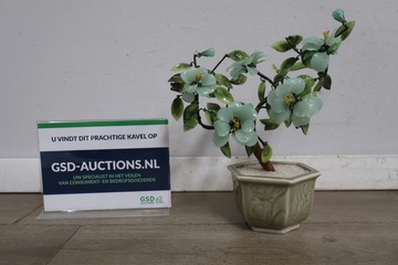 Afbeelding van Decoratieve kunstbloem in pot'