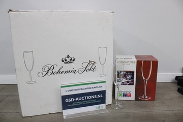 Afbeelding van Bohemia Sekt champagnefluit glazen set Arcoroc