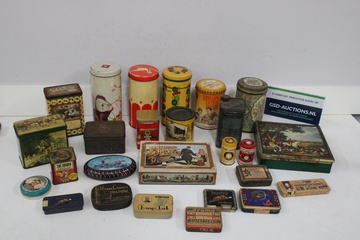 Afbeelding van Mix van diverse vintage blikken