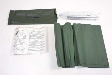 Afbeelding van (2x) Brits Leger IPK Tarp/Grondzeil legergroen met access.