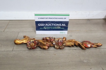 Afbeelding van Bloemenmotief Wandornament'