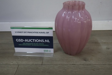 Afbeelding van Roze Glazen Vaas