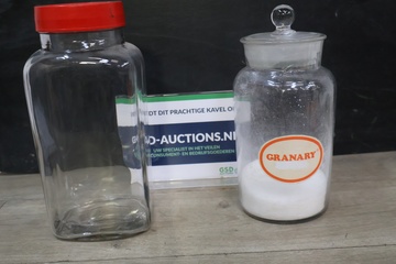 Afbeelding van Glazen voorraadpotten 2 stuks