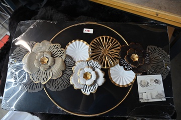 Afbeelding van Muur decoratie bloemen
