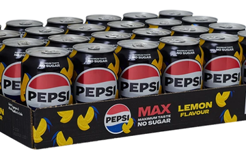 Afbeelding van 4 tray Pepsi lemon zero