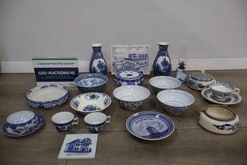 Afbeelding van Verzameling Blauw-Wit porselein