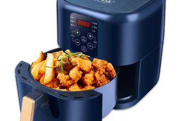 Afbeelding van Blauwe Airfryer XL 6,8L