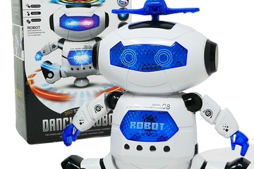 Afbeelding van Dancing Robot met muziek /geluiden en lichteffecten