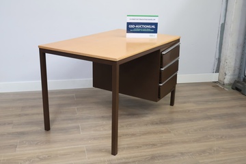 Afbeelding van Bruin Metalen Bureau''