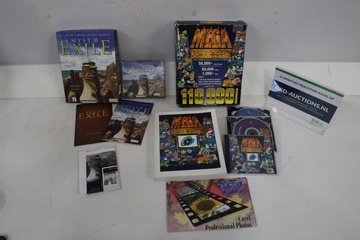 Afbeelding van Softwarepakketten Myst III Exile en Mega Gallery