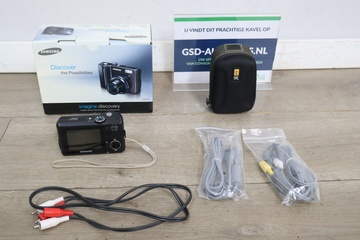 Afbeelding van Samsung digitale camera met accessoires