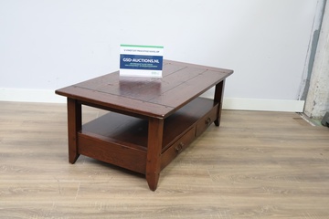Afbeelding van Houten salontafel met lades''