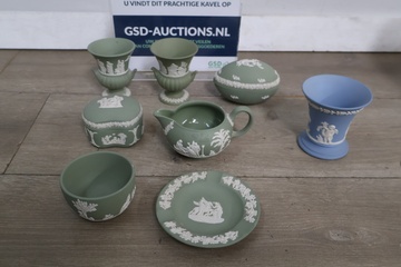 Afbeelding van Wedgwood Jasperware servies