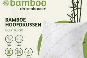 Afbeelding van Dreamhouse Bamboe Hoofdkussen 60x70cm-Anti-allergisch