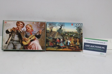 Afbeelding van Set van twee legpuzzels'