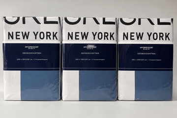 Afbeelding van 3x McGregor Tweepersoons Dekbedovertrek – 200x200/220