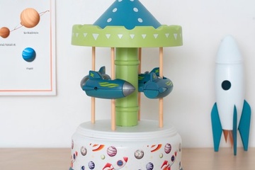 Afbeelding van Muziekdoos Carrousel Raket