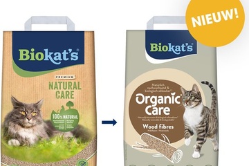 Afbeelding van Biokat's Natural Care - 11,4 kg - Kattenbakvulling