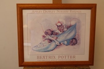Afbeelding van Beatrix Potter ingelijste prent'