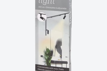 Afbeelding van 40x Railverlichting Zwart 150 CM 3 Lampen