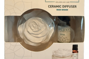 Afbeelding van DELUXA keramische diffuser lotus