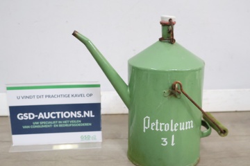 Afbeelding van Vintage Emaille kan voor petroleum - Jaren '60