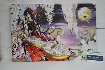 Afbeelding van Anime wanddecoratie met moonlight thema