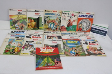 Afbeelding van Verzameling van Asterix stripboeken