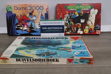 Afbeelding van Verzameling Spellen - Duivelsdriehoek van MB Spellen