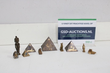 Afbeelding van Set Egypte souvenirs van piramides en beelden