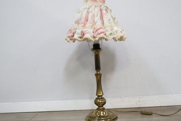 Afbeelding van Vintage Messing Tafellamp