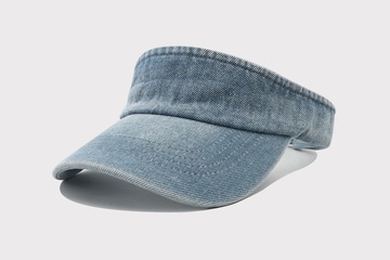 Afbeelding van Denim zonneklep - lichtblauw