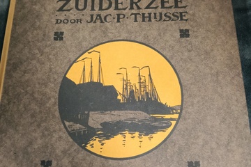 Afbeelding van vintage boek zuiderzee