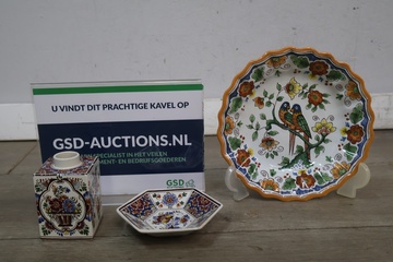 Afbeelding van Decorarief Aardewerk - Makkum, Delfts