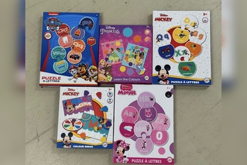 Afbeelding van Bundel van 5 Disney Kinderspellen & Puzzels