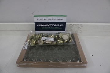 Afbeelding van Set glazen potjes met deksels