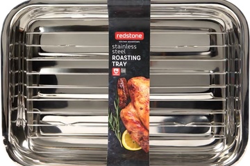 Afbeelding van RVS Ovenschaal – Met Rooster 